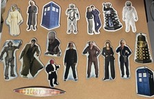Doctor Who Magnets X 18 - David Tennant, Dalek, Dr Who collectibles