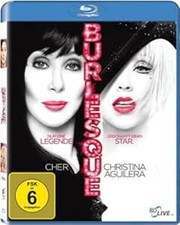 BURLESQUE (2010) (BLU-RAY) - V (Blu-ray) Cher Christina Aguilera Steve Antin