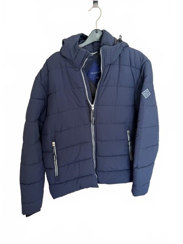 Gant navy puffer - navy, jacket