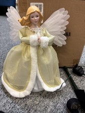 Mr Christmas Fibre Optic Fairy Angel  Tree Topper