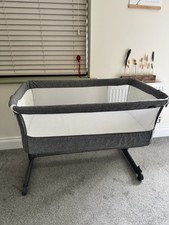 Next to Me Babylo Crib with Baby Foam Mattress.