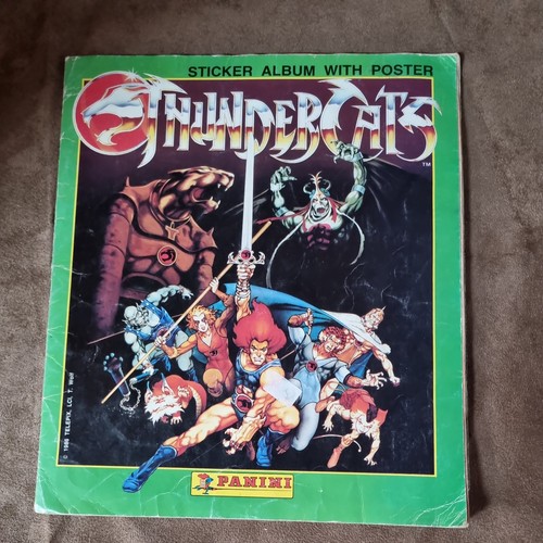 Thundercats panini album - thundercats,