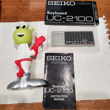 Vintage Seiko Watch Keyboard UC-2100  Wrist Information SystemUC-2000 1984