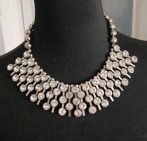 Silver tone beaded cascading - silver,