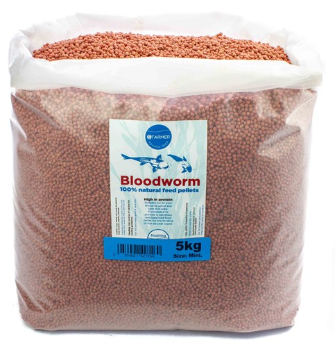 3mm bloodworm floating pellets - 3mm,