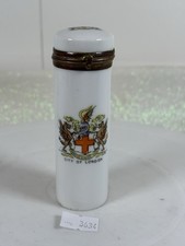 Small Lidded Crested China