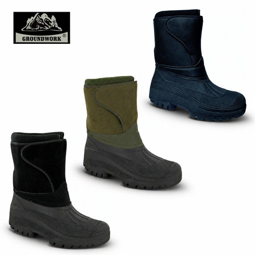 Mens waterproof winter boots - waterproof,