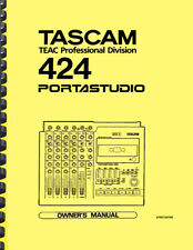Tascam 424 Portastudio OWNER'S MANUAL 