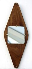 New 45cm Mid Century Style Mirror - Wall Plaque Vintage Retro Atomic Style Gift