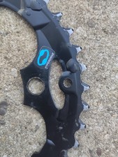 Shimano SG-X 42 Tooth Steel Chainring 104mm BCD, Black.