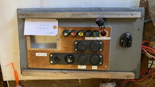 Switch panel boat caravan - switch,