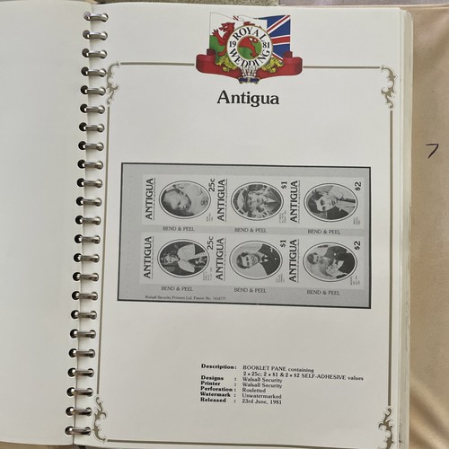 Antigua 1981 charles diana - antigua,