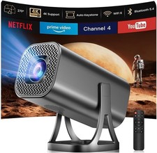 Mini Projector 1080P 4K WiFi6