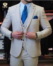 ✨ Italian Style Cream Suit