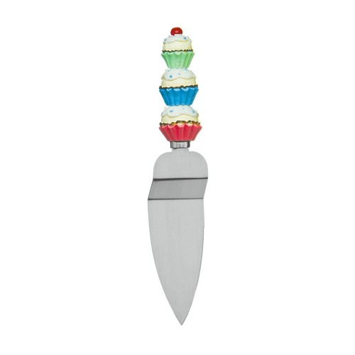 Cake slicer with cupcake - cake,