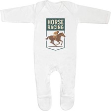 'Horse Racing Motif' Baby