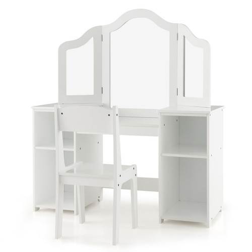 Toddler vanity table and chair - table,