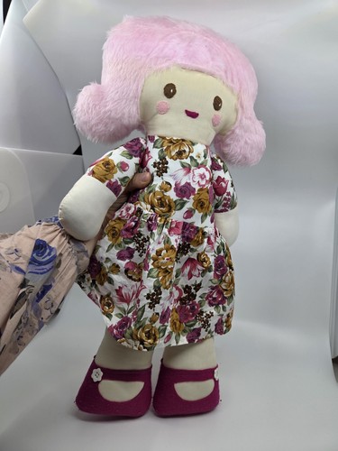 Large vintage ragdoll soft toy - vintage,