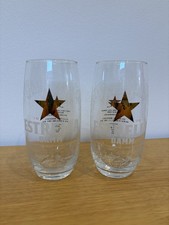 Estrella 2x 330ml Beer Glasses