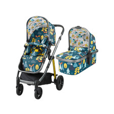 Cosatto Wow Baby Reversible Stroller, Foldable Pram and Pushchair Fox Tale
