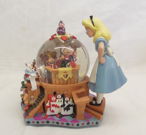 Disney snow globe alice - globe, in