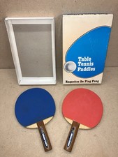 Johnny Leach / Comet Table Tennis Paddles  -  Raquettes De Ping Pong / Bats