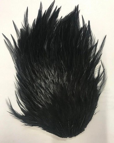 Indian cock saddle - indian, dyed