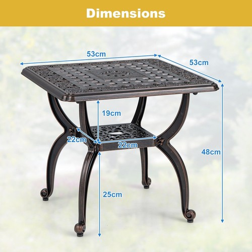 Cast aluminum outdoor - cast,