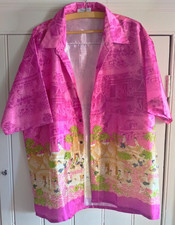 Thai Silk Shirt XL Pink