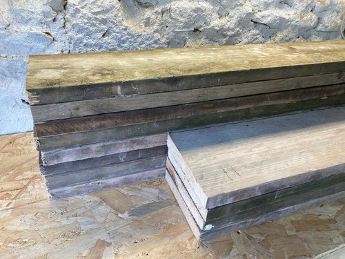 Reclaimed scaffolding boards - scaffolding,