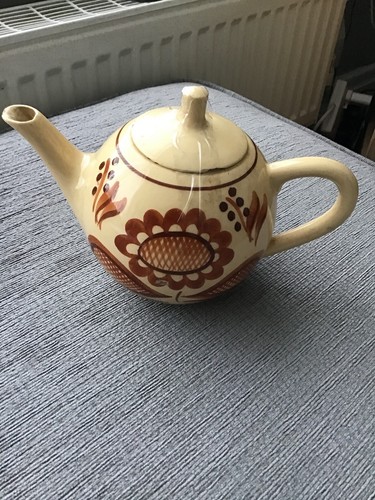 Vintage ceramic teapot cream - , &