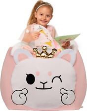 Cute White bunny bean bag