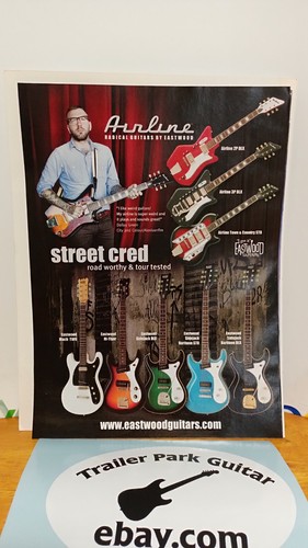 Airline guitars eastwood print - airline,