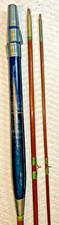 Cane Trout Fly Rod A E RUDGE & SON of Redditch 3 Piece 9’ with Bag Vintage