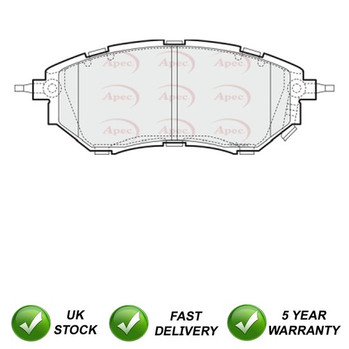 Brake pads set front sjr - pads,