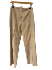 Principles Brown Trousers Size 12 Petite W28” L26” Polyester Blend Women’s 