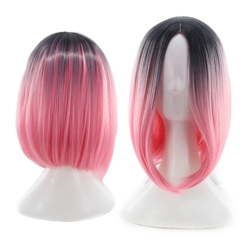 Womens bob wig gradient - womens,