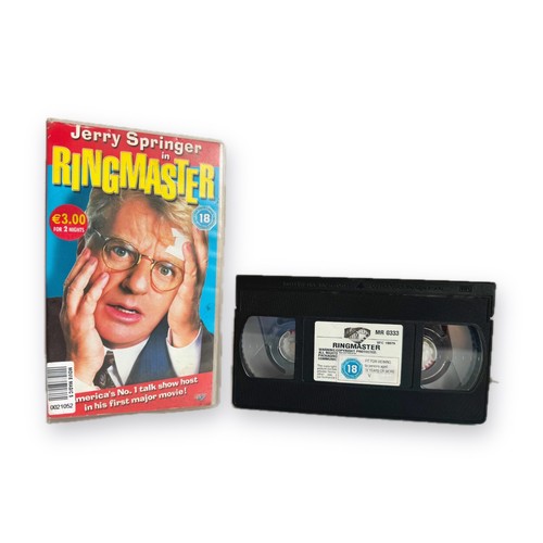 Jerry springer ringmaster vhs - jerry,