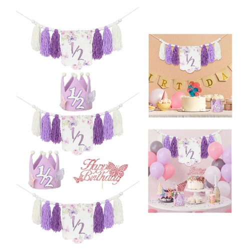 Half birthday high chair - half,