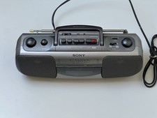 Sony CFS-E14L Radio Cassette Recorder, ONLY Radio Working, As photos video shown