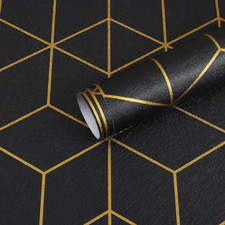 Peel and Stick Wallpaper Black
