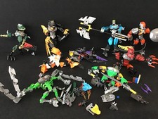 Lego Bionicle Hero Factory Figures x 9 Skull Slicer Gali Maitre toy T3536