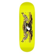 Anti Hero Skateboards Classic Eagle Horse Pill Yellow Skateboard Deck 10"