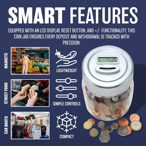 Electronic lcd coin - lcd, money