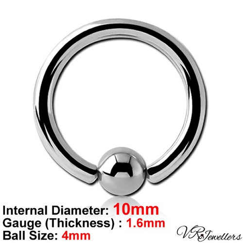 Ball closure ring - ball,