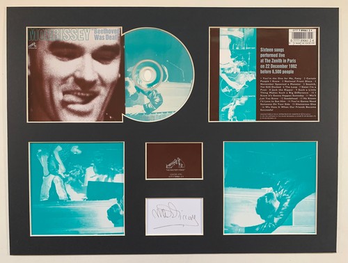 Morrissey signed autographed - -,