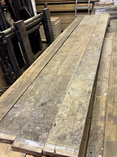 Reclaimed pine floorboards - reclaimed,