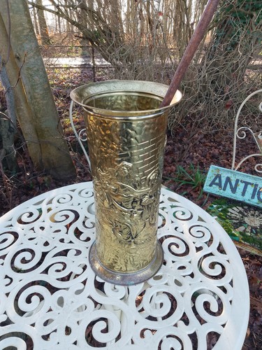Vintage brass embossed - vintage,