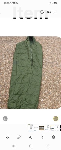 British army sleeping bag - british,