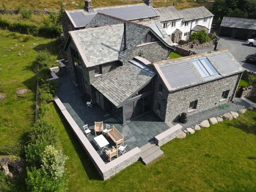 Slate stone walling - stone,